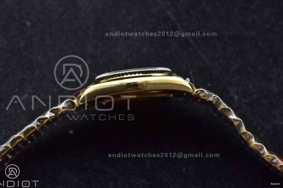 904L Mark with V5 Steel 36 vr3255 Weight) Bracelet Best Edition Roman on Dial President Gold (Gain YG DayDate QF 1121